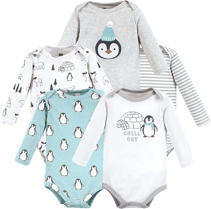 Hudson Baby Unisex Baby Cotton Bodysuits by HudsonBaby