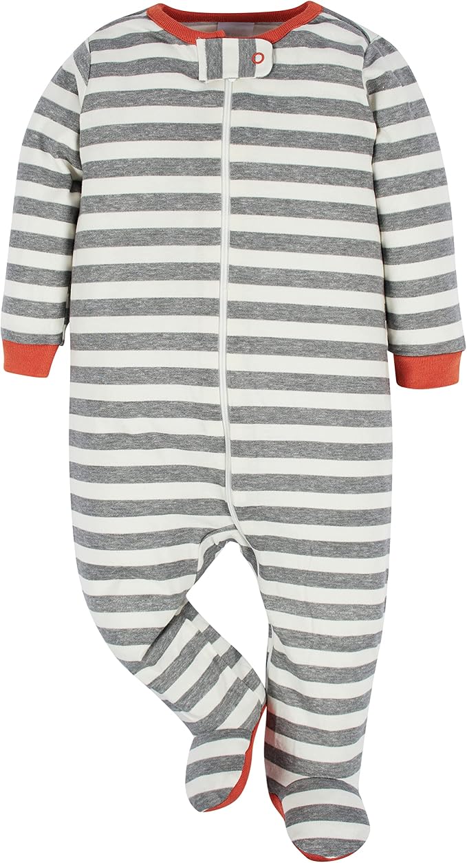 Onesies Brand Baby Boys' 4-pack Sleep 'N Play Footies - Image 5