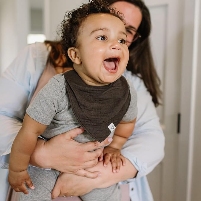 Burt's Bees Baby Bandana Bib Set - Image 3