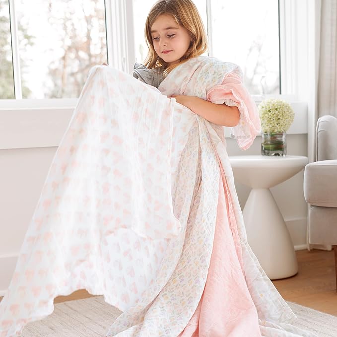 aden + anais Swaddle Blanket, Boutique Muslin Blankets - Image 4