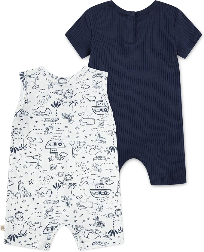 HUGGIES Baby Multi-pack Short Sleeve Romper - Image 2