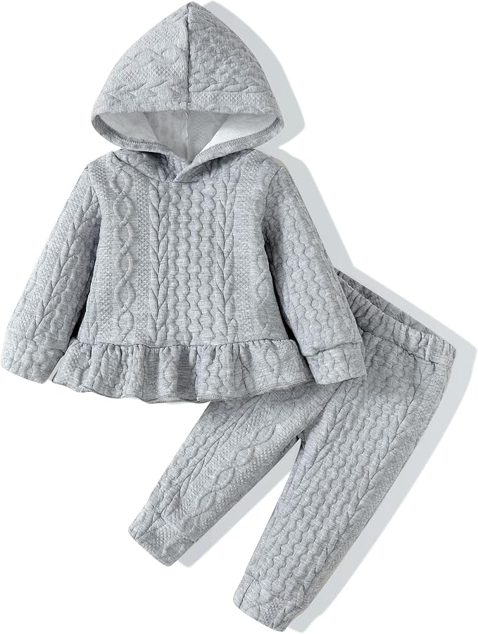 Renotemy Baby Girl Clothes Cute Fall Winter Toddler Girls Outfits 3M-3T by Renotemy