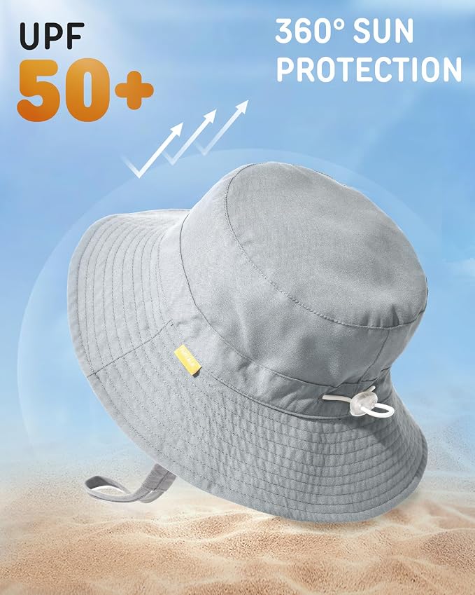 FURTALK Baby Sun Hat Toddler Boys Girls Bucket Hat - Image 2