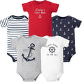 Hudson Baby Infant Boys Cotton Bodysuits 5-Pack by HudsonBaby