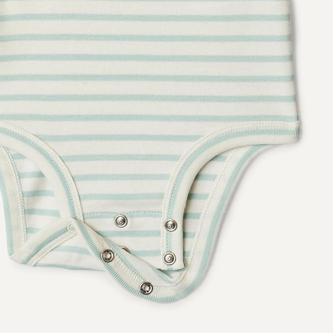 Amazon Essentials Unisex Babies' Short-Sleeve Bodysuits - Image 5