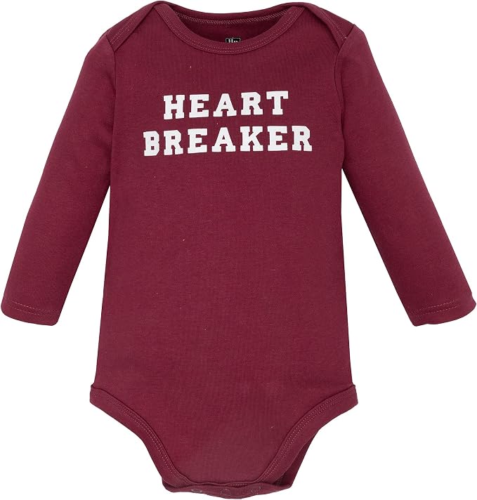 Hudson Baby baby-boys Cotton Long-sleeve Bodysuits 3-pack - Image 3