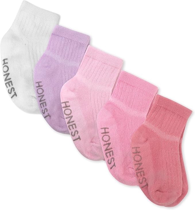 HonestBaby Baby Girls' Cozy Socks by HonestBaby
