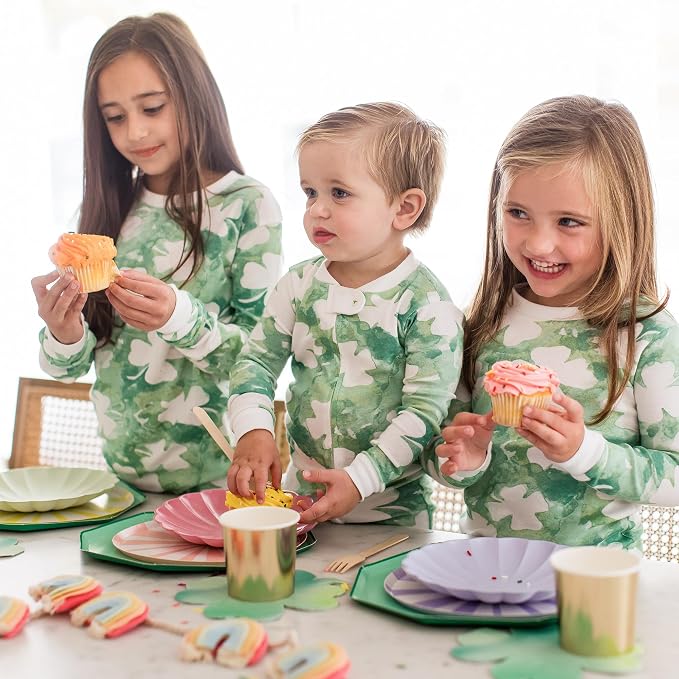 Burt's Bees Baby Girls Organic Cotton Pajamas, Toddler PJ Set, 2-PC | Soft - Image 4