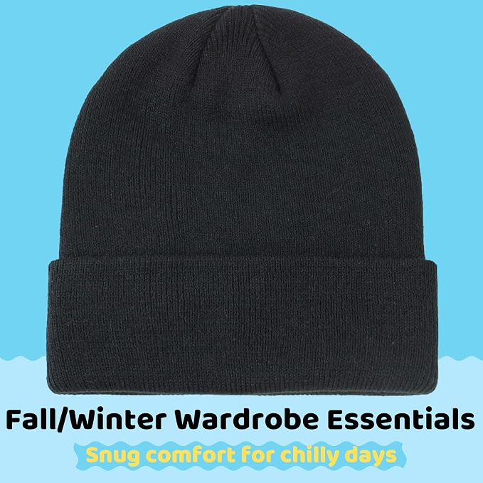YMYDYFC Baby Beanie 3Pack Toddler Beanie Baby Winter Hats Boy&Girl 0-6Years | - Image 3
