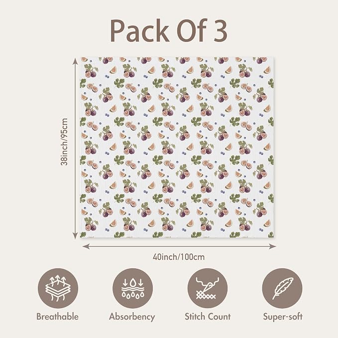 GLLQUEN BABY Muslin Swaddle Blankets - Image 5