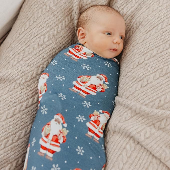 Copper Pearl Swaddle Blankets for Newborns | Soft Stretchy Receiving Blankets - Image 4