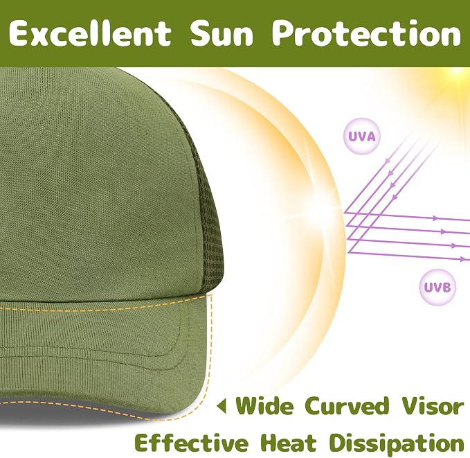 Olreco Baby Baseball Cap Toddler Baseball Hat - Image 5