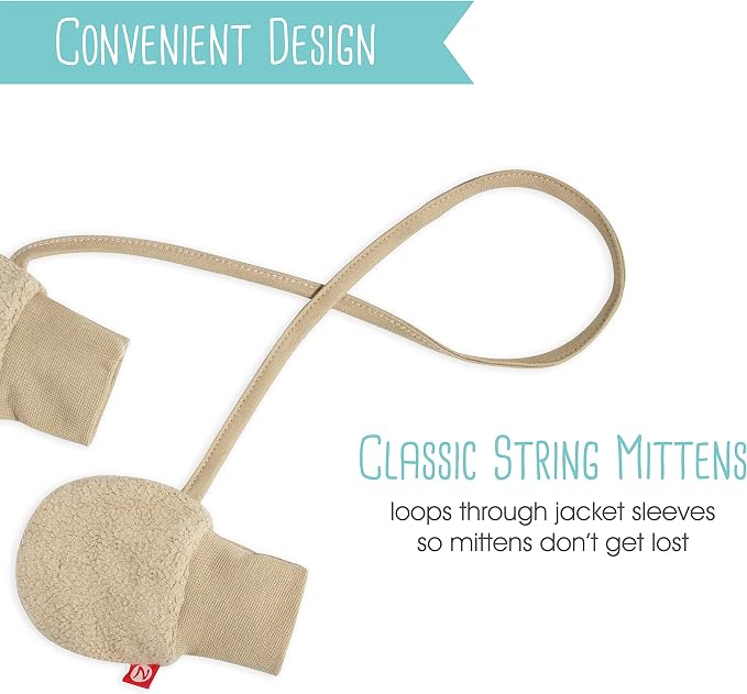 Zutano Baby Fleece Mittens for Infant, Outdoor Baby Winter Gloves | Thumbless - Image 8
