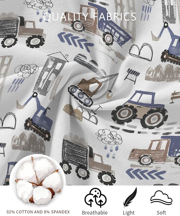 Jimonda Baby Rompers Cotton Boys Girls Short Sleeve Sleepers Pajamas Pjs | Two - Image 4