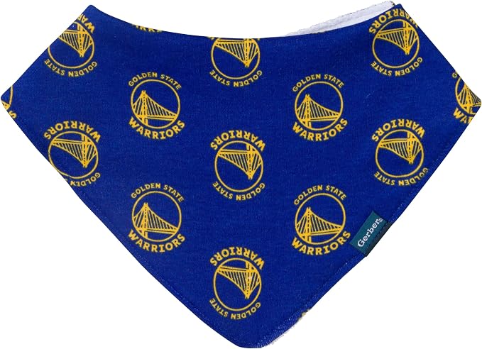 Gerber Baby NBA Bandana Bib and Burp Cloth Set - Image 4
