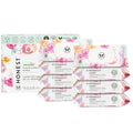 The Honest Company Clean Conscious Multi-Use Wipes, Unscented Hypoallergenic Baby Wipes for Sensitive Skin, 99% Water Plant-Based Compostable Wipes, Rose Blossom, 576 Count