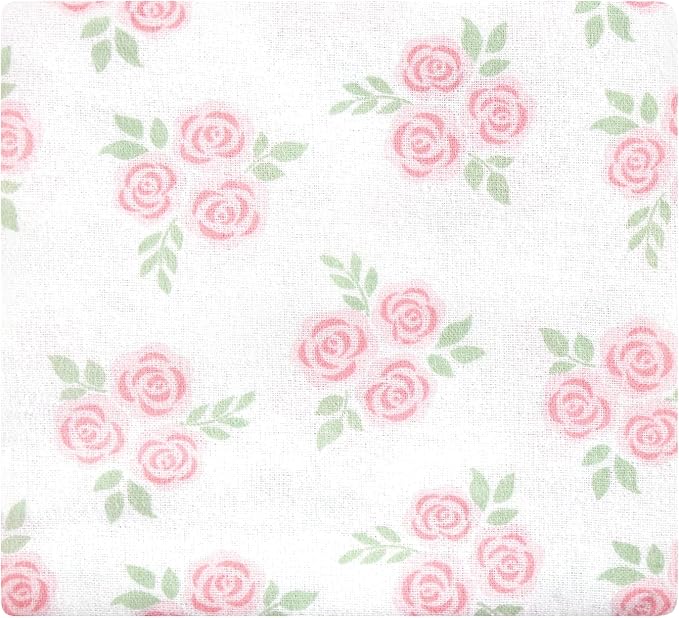 Hudson Baby Unisex Baby Cotton Flannel Receiving Blankets Bundle, Pastel - Image 5