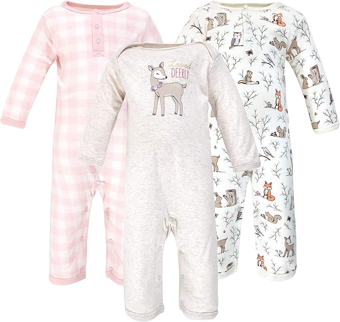 Hudson Baby unisex-child Cotton Coveralls by HudsonBaby