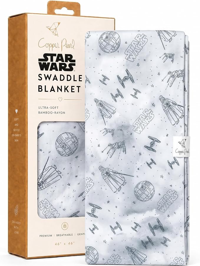 Copper Pearl Swaddle Blankets for Newborns | Soft Stretchy Receiving Blankets by CopperPearl