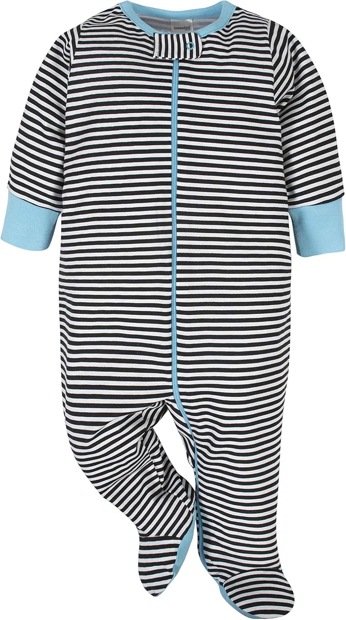 Onesies Brand Baby Boys' 4-pack Sleep 'N Play Footies - Image 4