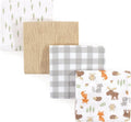 Hudson Baby Unisex Baby Cotton Flannel Receiving Blankets, One Size by HudsonBaby