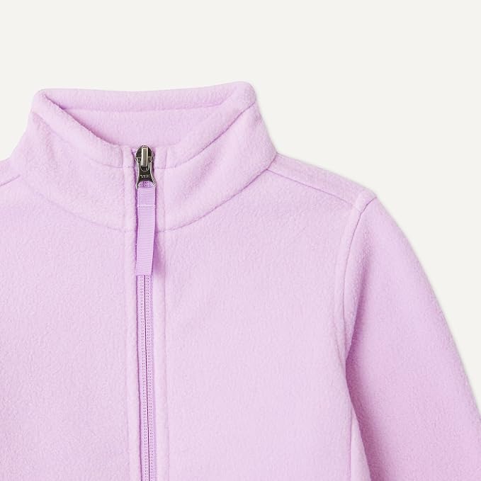 Amazon Essentials Unisex Kids' Polar Fleece Full-Zip Mock Jacket - Image 4