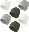 Konssy 6 Pack Baby Beanie Hats for Newborn Infant Girls Boys, 0-24 Months | by Konssy