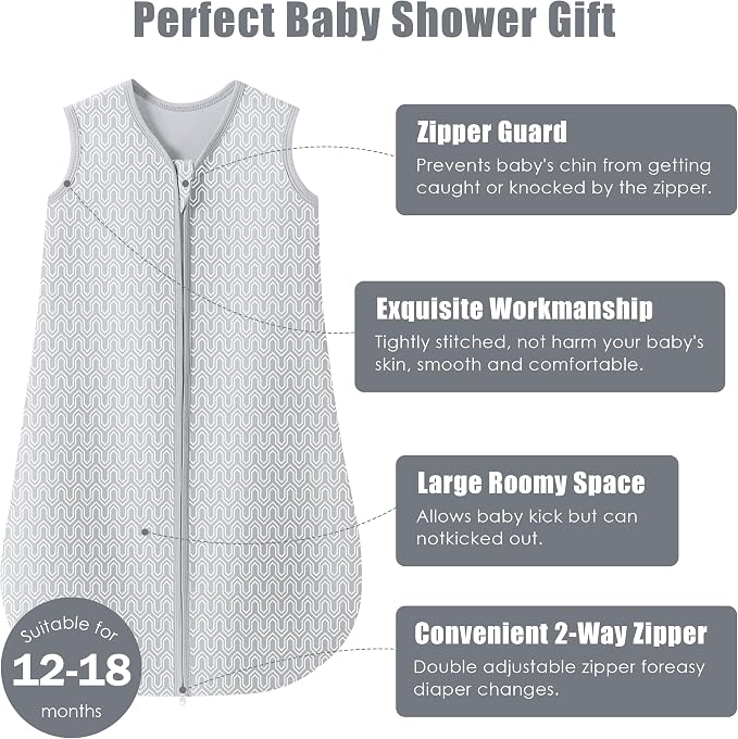 SWEET DOLPHIN Baby Sleep Sack 12-18 Months - Image 3