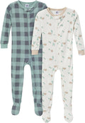 Gerber Baby Boys 2-Pack Footed Pajamas by Gerber