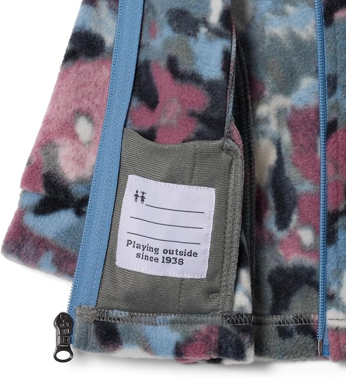 Columbia Youth Girls Benton Springs II Printed Fleece Jacket - Image 4