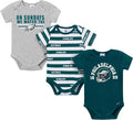 Gerber NFL Baby Boys 3-Pack Onesie Bodysuit by Gerber