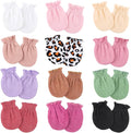 BQUBO 12 Pairs Baby Mittens Newborn Infant Mittens No Scratch Cotton Elastic by DRESHOW