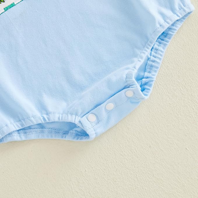 Newborn Baby Boy Girl Summer Clothes Funny Print Sweatshirt Romper Oversized - Image 7