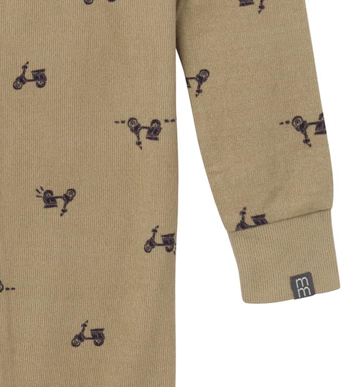 Modern Moments by Gerber Baby Boys & Girls Hacci Footless Pajamas - Image 3