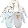 Touched by Nature Unisex Baby Organic Cotton Long-Sleeve Bodysuits by TouchedbyNature