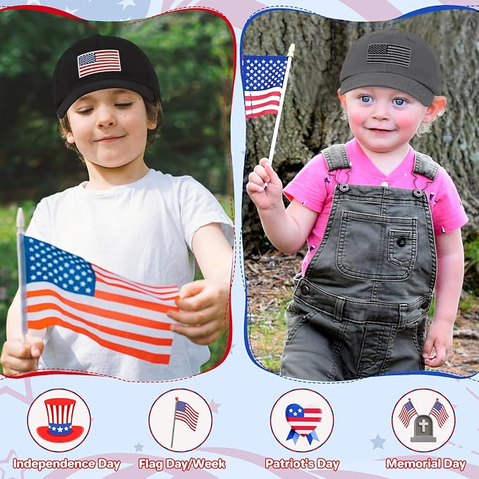qikqik Baby Baseball Cap Toddler Baseball Hat Baby Ball Cap Toddler Hats - Image 3