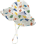 HONGTEYA Baby Sun Hat Wide Brim Adjustable Toddler Beach Bucket Hat | Soft by HONGTEYA