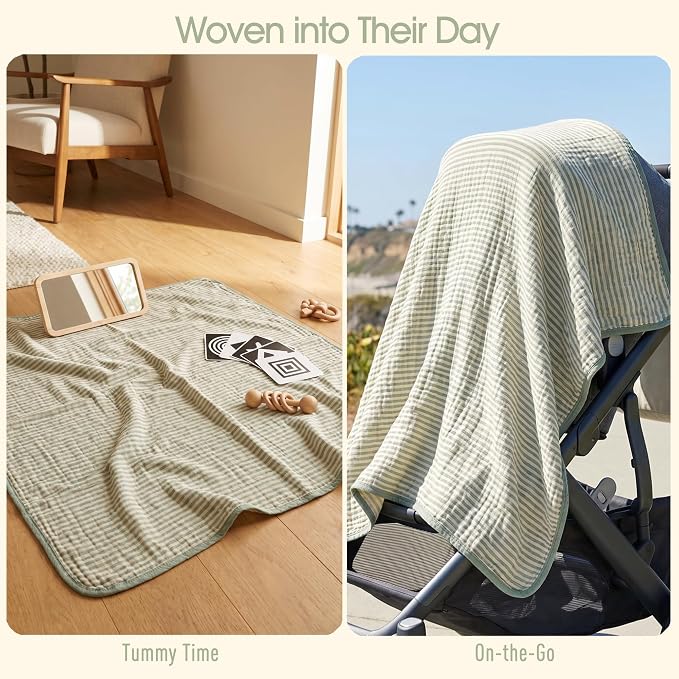 Ultra Soft Muslin Baby Blanket - Image 5