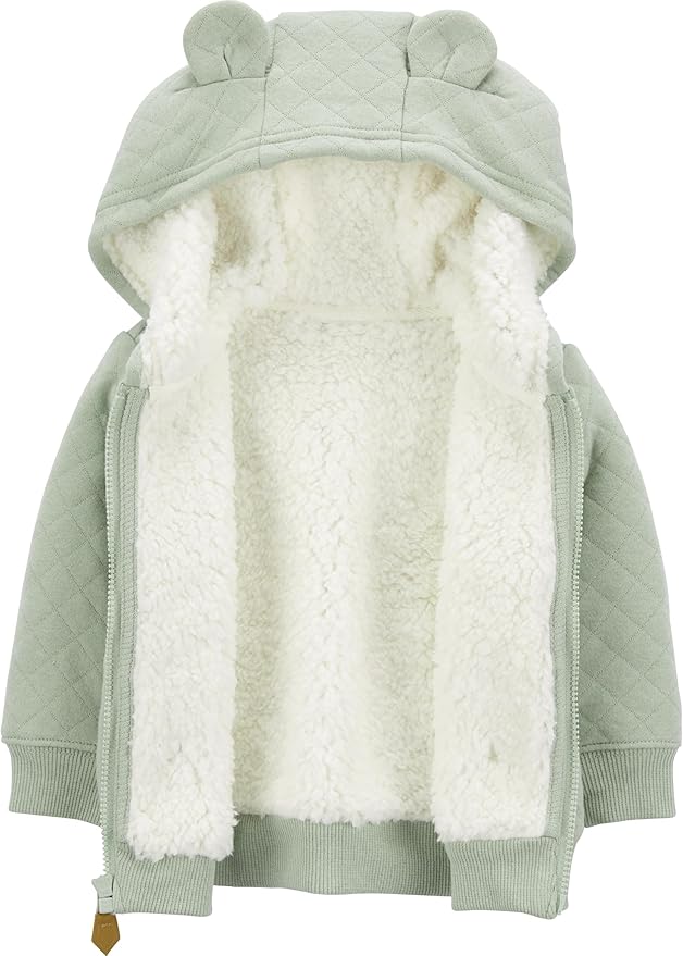 Simple Joys by Carter's Baby Hooded Sweater Jacket - Image 3