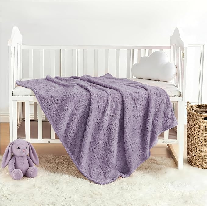 Pro Goleem Elephant Baby Blanket, Baby Fleece Blanket - Image 7