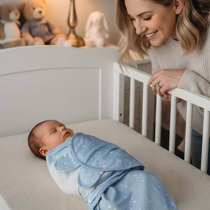 Cotton Swaddles for Newborn, Baby Newborn Swaddle 0-3 Month | 2-Pack Soft - Image 7
