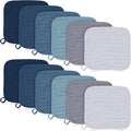 Baby Washcloths -100% Cotton Muslin Soft Baby Bath Wash Cloths and Absorbent by BAMBOOQUEEN