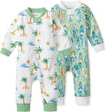 Burt's Bees Baby Unisex Sleep and Play Pajama, Footless One-Piece Zipper PJ | by BurtsBeesBaby