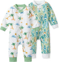 Burt's Bees Baby Unisex Sleep and Play Pajama, Footless One-Piece Zipper PJ | by BurtsBeesBaby