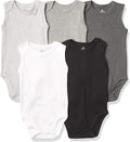 HonestBaby baby-boys Sleeveless Bodysuits One-piece 100% Organic Cotton by HonestBaby
