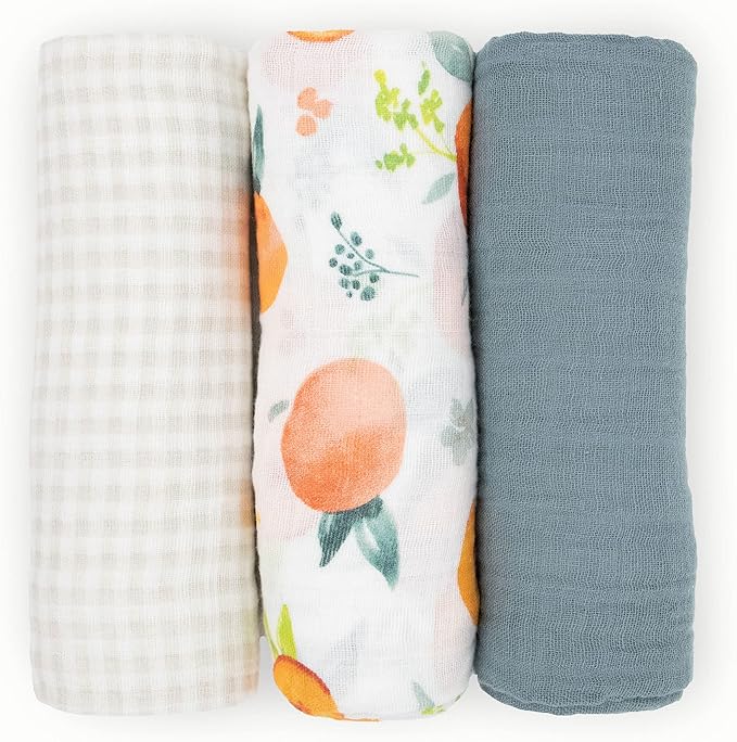 Little Unicorn Muslin Swaddle Blanket - Image 2