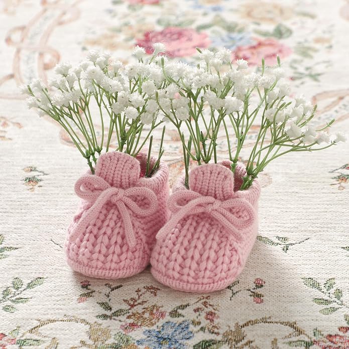 Baby Booties Newborn Baby First Shoes | Cozy Warm Knit Soft Booties - Image 4