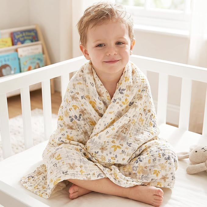 EXQ Home Muslin Swaddle Blankets - Image 9