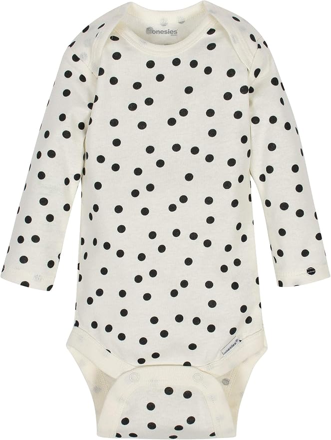Onesies Brand Baby Boys & Girls 6-Pack Long Sleeve Bodysuits - Image 4