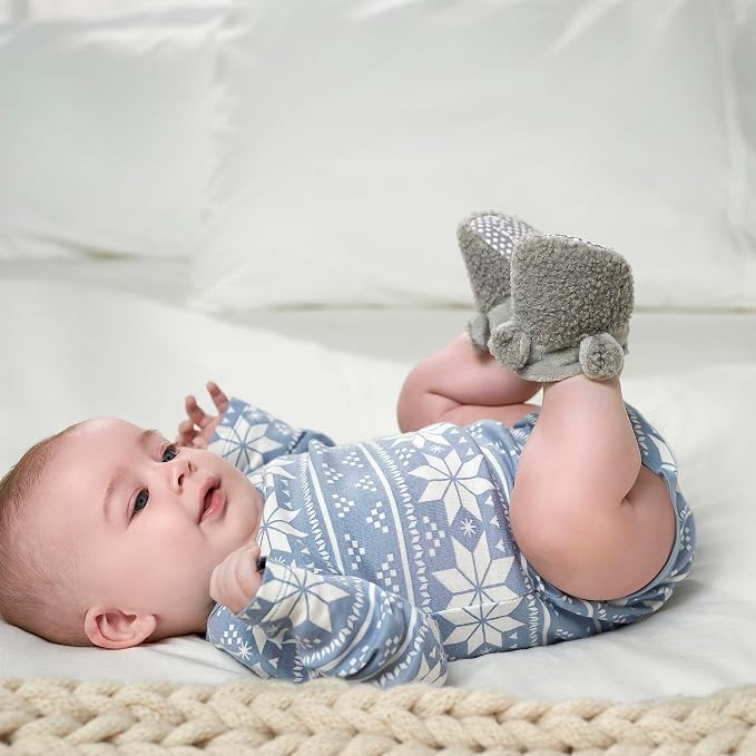 Gerber Baby Boys 6-Pack Long Sleeve Onesies Bodysuit - Image 3